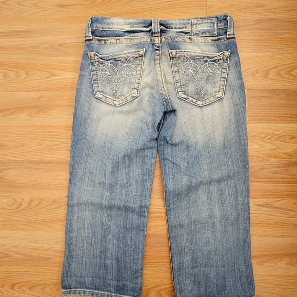 Big Star Casey Crop Jeans Size 28 Made in USA - Picture 11 of 14